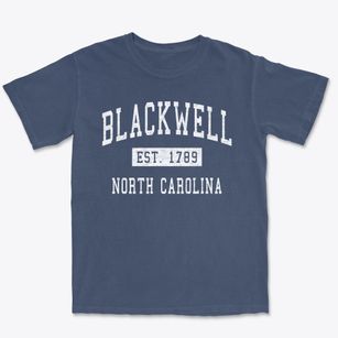 Blackwell North Carolina Classic Established Premium Heavyweight T-shirt