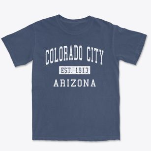 Colorado City Arizona Classic Established Premium Heavyweight T-shirt