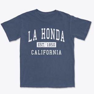La Honda California Classic Established Premium Heavyweight T-shirt