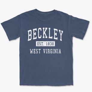Beckley West Virginia Classic Established Premium Heavyweight T-shirt