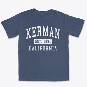 Kerman California Classic Established Premium Heavyweight T-shirt