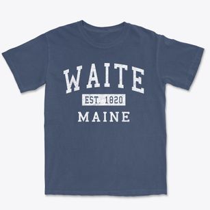 Waite Maine Classic Established Premium Heavyweight T-shirt
