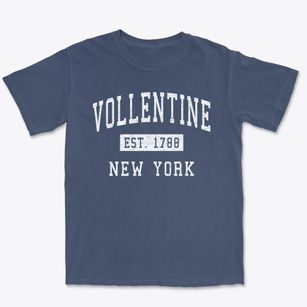 Vollentine New York Classic Established Premium Heavyweight T-shirt
