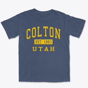 Colton Utah Classic Established Premium Heavyweight T-shirt