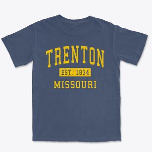 Trenton Missouri Classic Established Premium Heavyweight T-shirt