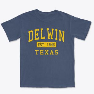 Delwin Texas Classic Established Premium Heavyweight T-shirt