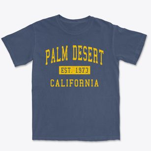 Palm Desert California Classic Established Premium Heavyweight T-shirt