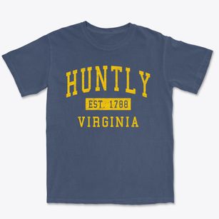 Huntly Virginia Classic Established Premium Heavyweight T-shirt