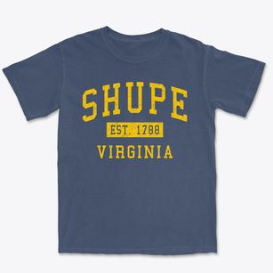 Shupe Virginia Classic Established Premium Heavyweight T-shirt