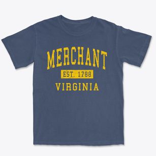Merchant Virginia Classic Established Premium Heavyweight T-shirt