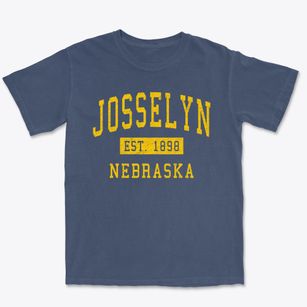 Josselyn Nebraska Classic Established Premium Heavyweight T-shirt