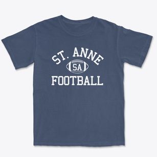 Saint Anne School Classic Football Premium Heavyweight T-shirt