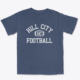 Hill City School Classic Football Premium Heavyweight T-shirt