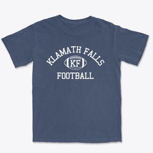 Klamath Falls Sda School Classic Football Premium Heavyweight T-shirt
