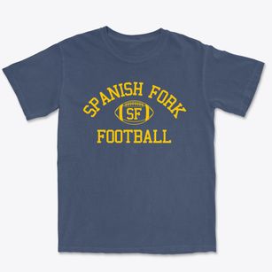 Spanish Fork High School Classic Football Premium Heavyweight T-shirt