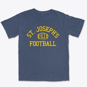 St. Joseph School Classic Football Premium Heavyweight T-shirt