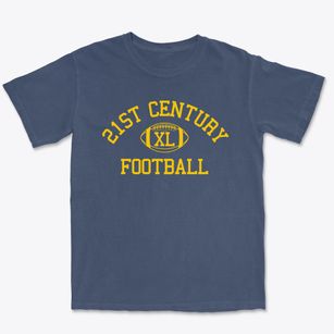 21st Century Prep Center Classic Football Premium Heavyweight T-shirt