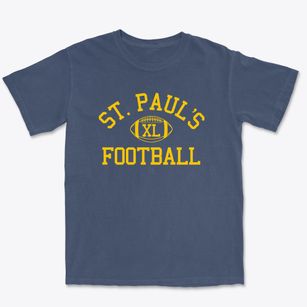 Saint Paul's Lutheran School Classic Football Premium Heavyweight T-shirt