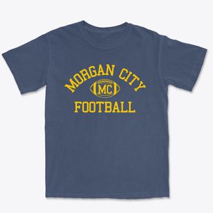 Morgan City High School Classic Football Premium Heavyweight T-shirt
