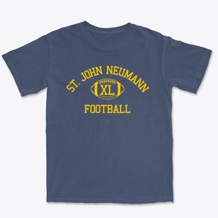 St. John Neumann Religious Formation Classic Football Premium Heavyweight T-shirt