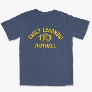 Early Learning Center North Classic Football Premium Heavyweight T-shirt
