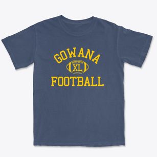 Gowana Junior High School Classic Football Premium Heavyweight T-shirt