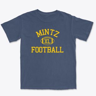 Mintz Christian Academy Classic Football Premium Heavyweight T-shirt