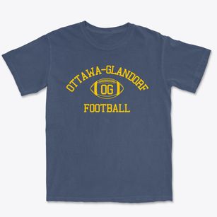 Ottawa-glandorf High School Classic Football Premium Heavyweight T-shirt