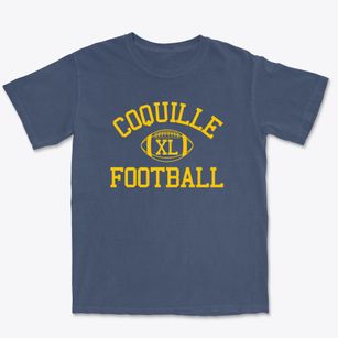Coquille High School Classic Football Premium Heavyweight T-shirt