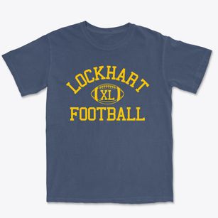 Lockhart High School Classic Football Premium Heavyweight T-shirt