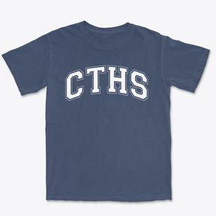 Dr. Kirk Lewis Career & Technical High School Varsity Arch Premium Heavyweight T-shirt
