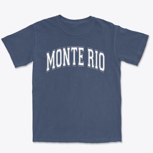 Monte Rio Elementary School Varsity Arch Premium Heavyweight T-shirt