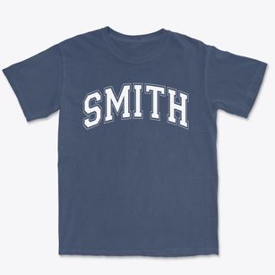 Smith Middle School Varsity Arch Premium Heavyweight T-shirt