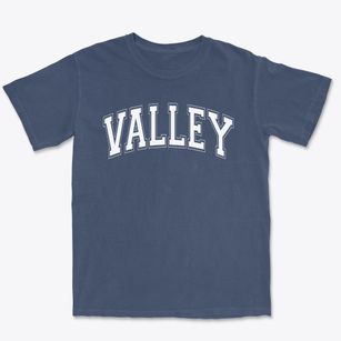 Valley Christian School Varsity Arch Premium Heavyweight T-shirt
