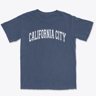 California City High School Varsity Arch Premium Heavyweight T-shirt