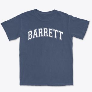 Barrett Elementary School Varsity Arch Premium Heavyweight T-shirt