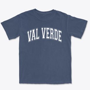 Val Verde Continuation High School Varsity Arch Premium Heavyweight T-shirt