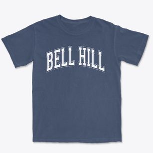 Bell Hill Primary School Varsity Arch Premium Heavyweight T-shirt