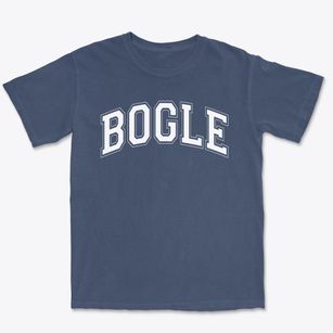Bogle Junior High School Varsity Arch Premium Heavyweight T-shirt