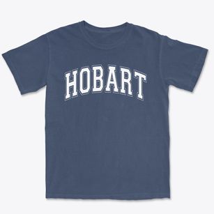 Hobart High School Varsity Arch Premium Heavyweight T-shirt