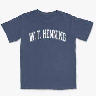 W.t. Henning Elementary Varsity Arch Premium Heavyweight T-shirt