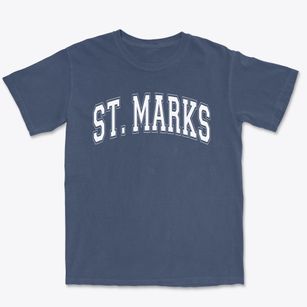 Saint Marks School Varsity Arch Premium Heavyweight T-shirt