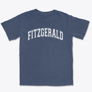 Fitzgerald Elementary School Varsity Arch Premium Heavyweight T-shirt