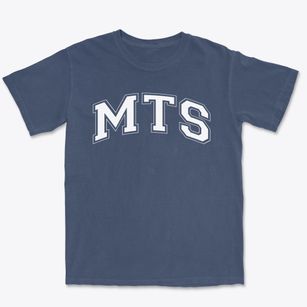 Minnesota Transitions Charter School Varsity Arch Premium Heavyweight T-shirt