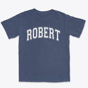 Robert T Morris Elementary School #18 Varsity Arch Premium Heavyweight T-shirt
