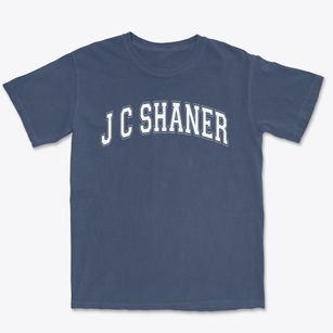 J C Shaner Memorial Elementary School Varsity Arch Premium Heavyweight T-shirt