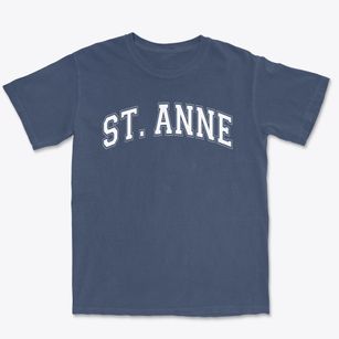 Saint Anne School Varsity Arch Premium Heavyweight T-shirt