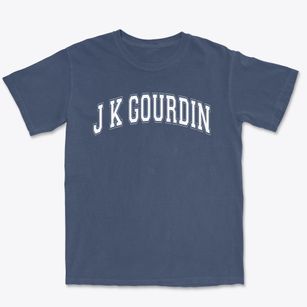 J K Gourdin Elementary School Varsity Arch Premium Heavyweight T-shirt
