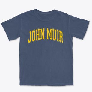 John Muir Middle School Varsity Arch Premium Heavyweight T-shirt