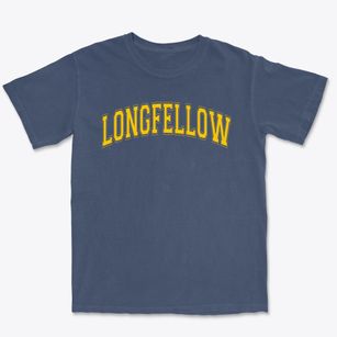 Longfellow Elementary School Varsity Arch Premium Heavyweight T-shirt
